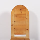 Set of 6 Swedish solid pine chairs by Sven Larsson Möbelshop