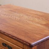 Vintage Danish 1967 4-Drawer Dresser in Oak