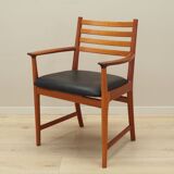 Chaise en teck, design danois, années 1970, production : Danemark