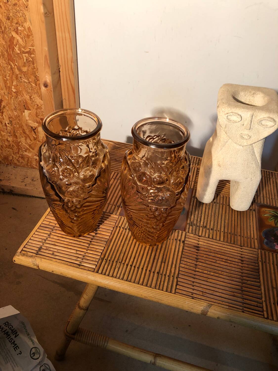 Pair of Art Deco vases