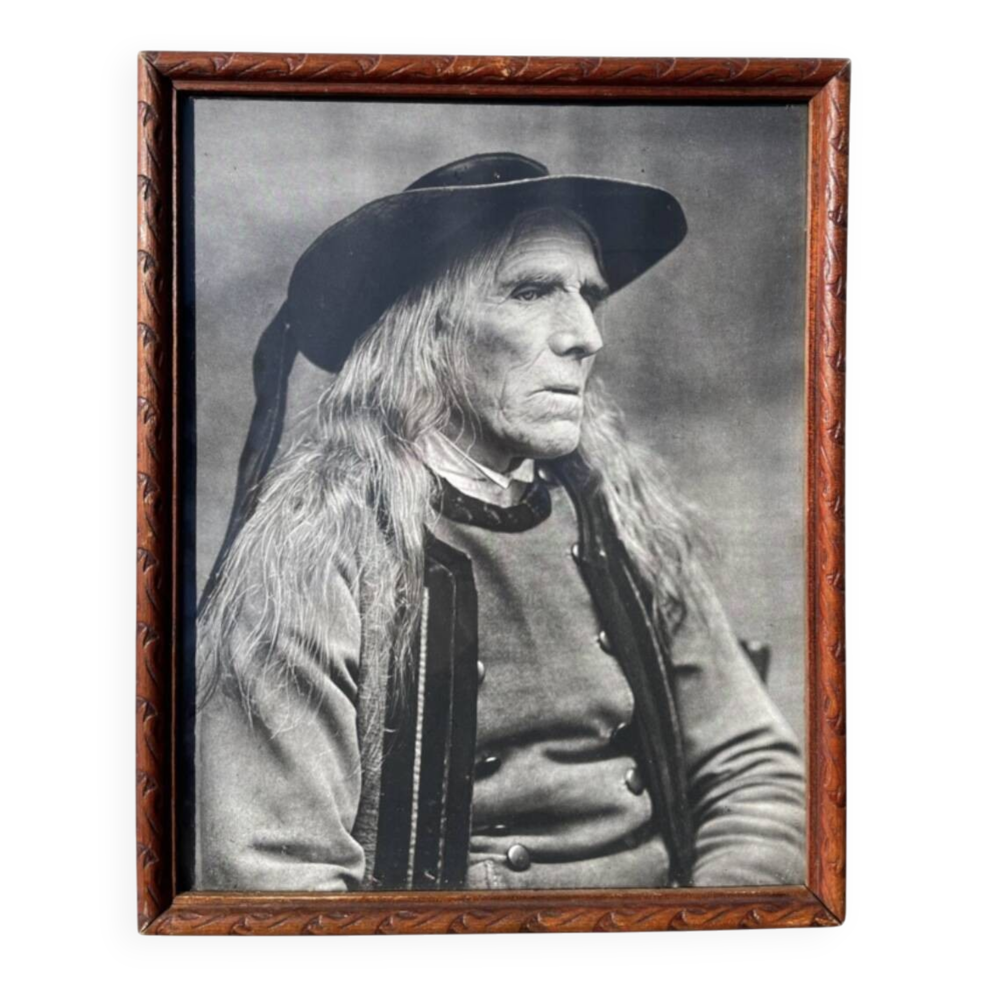 Portrait print of a man