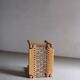 Woven seat stool | France | 1960s