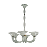 Venetian chandelier in murano glass by seguso circa 1950