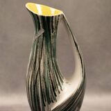 Ceramic pitcher signed Robert Dupanier, 1970s, in the style of Vallauris