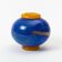 Transjö Hytta cracked glass vase (Sweden)