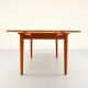 Table à manger extensible en teck danoise par brdr furbo années 1960