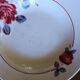 6 mismatched pink deep plates Digoin Badonviller Art Deco