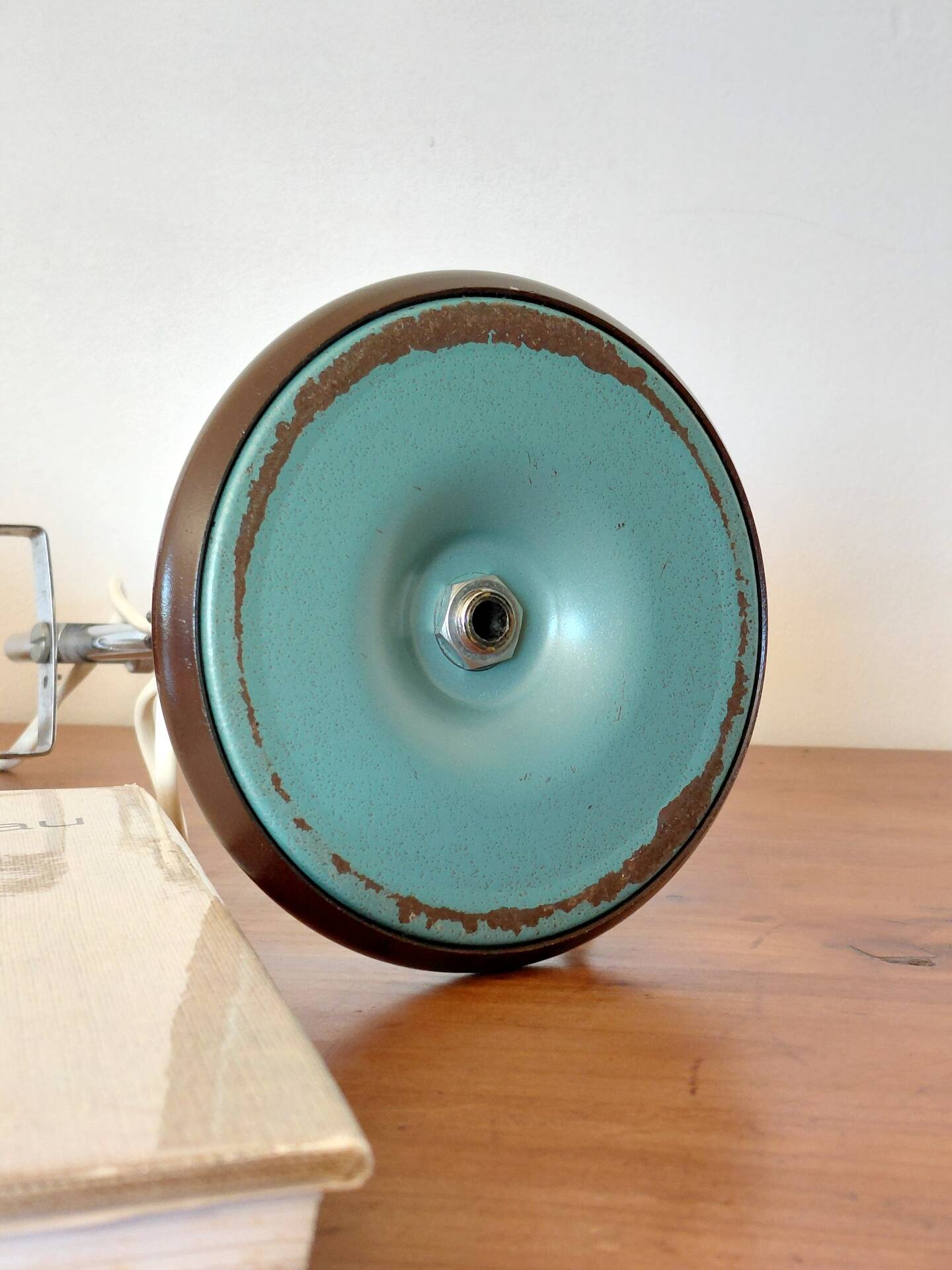 Lampe de bureau ou chevet vintage Space Age orientable-Années 70