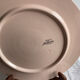 Round plate digoin sarreguemines france