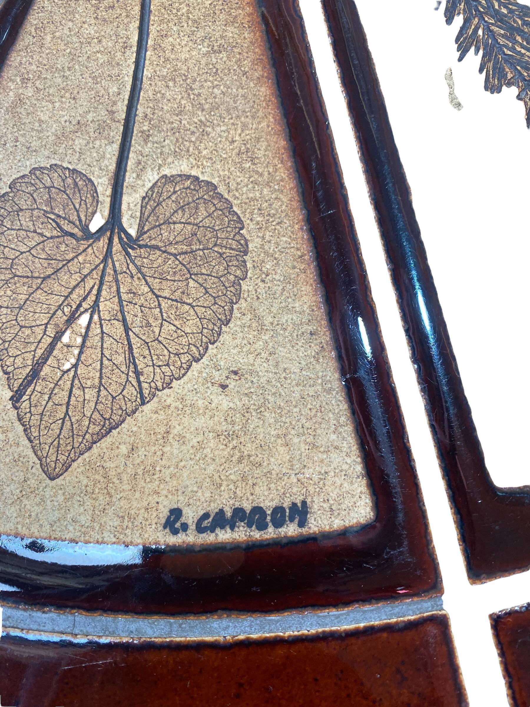 Roger Capron oval coffee table 1960