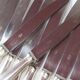 Set of 12 François Frionnet table knives, classic style, 1970s