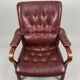 Scandinavian armchair with footrest