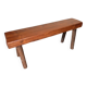 Bench 101 cm old patinated solid wood