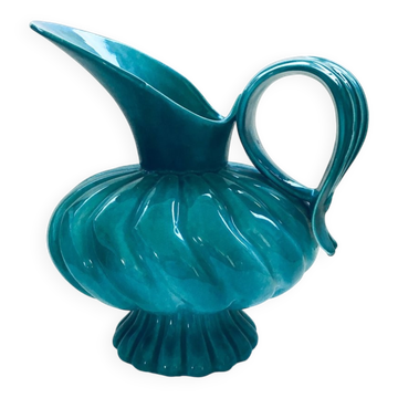 Midcentury Modern Studio Art Pottery Duck Spout Decanter by Alexandre, 1950s