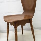 After Carlo Ratti Mid-Century Modern Italian Bentwood Chairs, 1950s