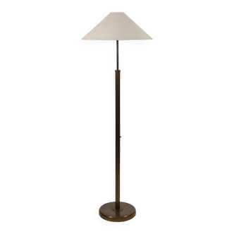 Vintage brass floor lamp column decor
