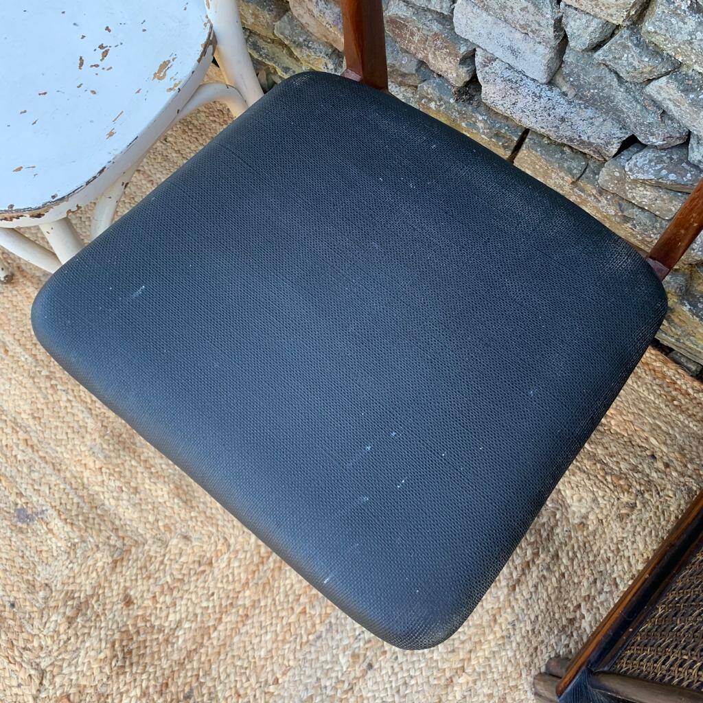 Set of 8 mismatched chairs