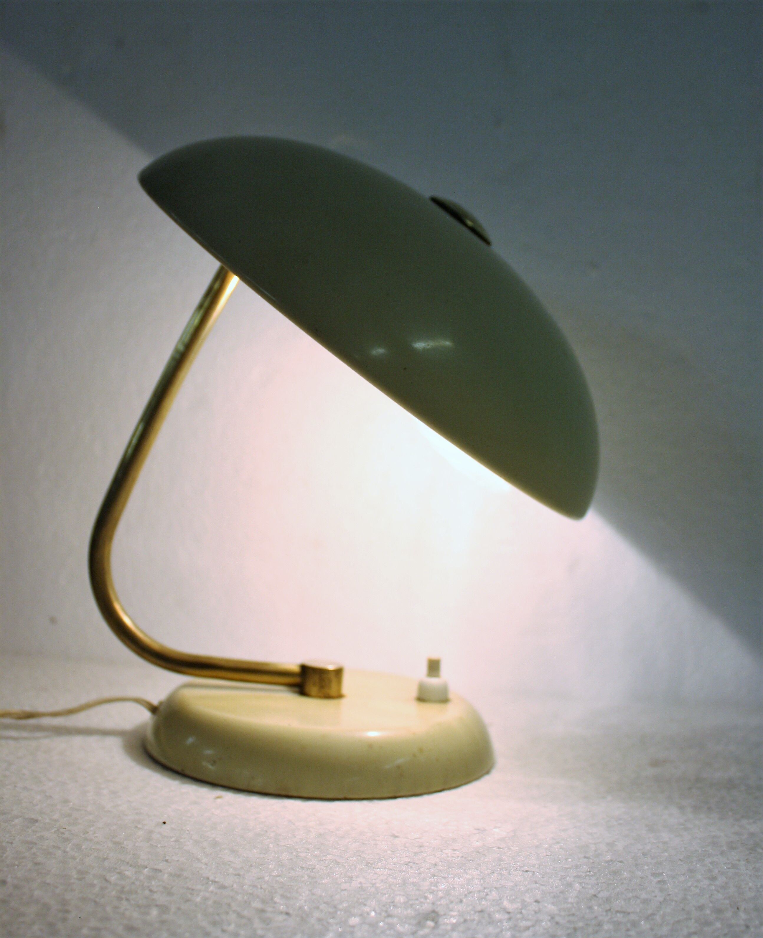 Vintage bauhaus desk lamp, 1950 s