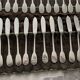 12 Christofle forks and 12 knives – Silver plated