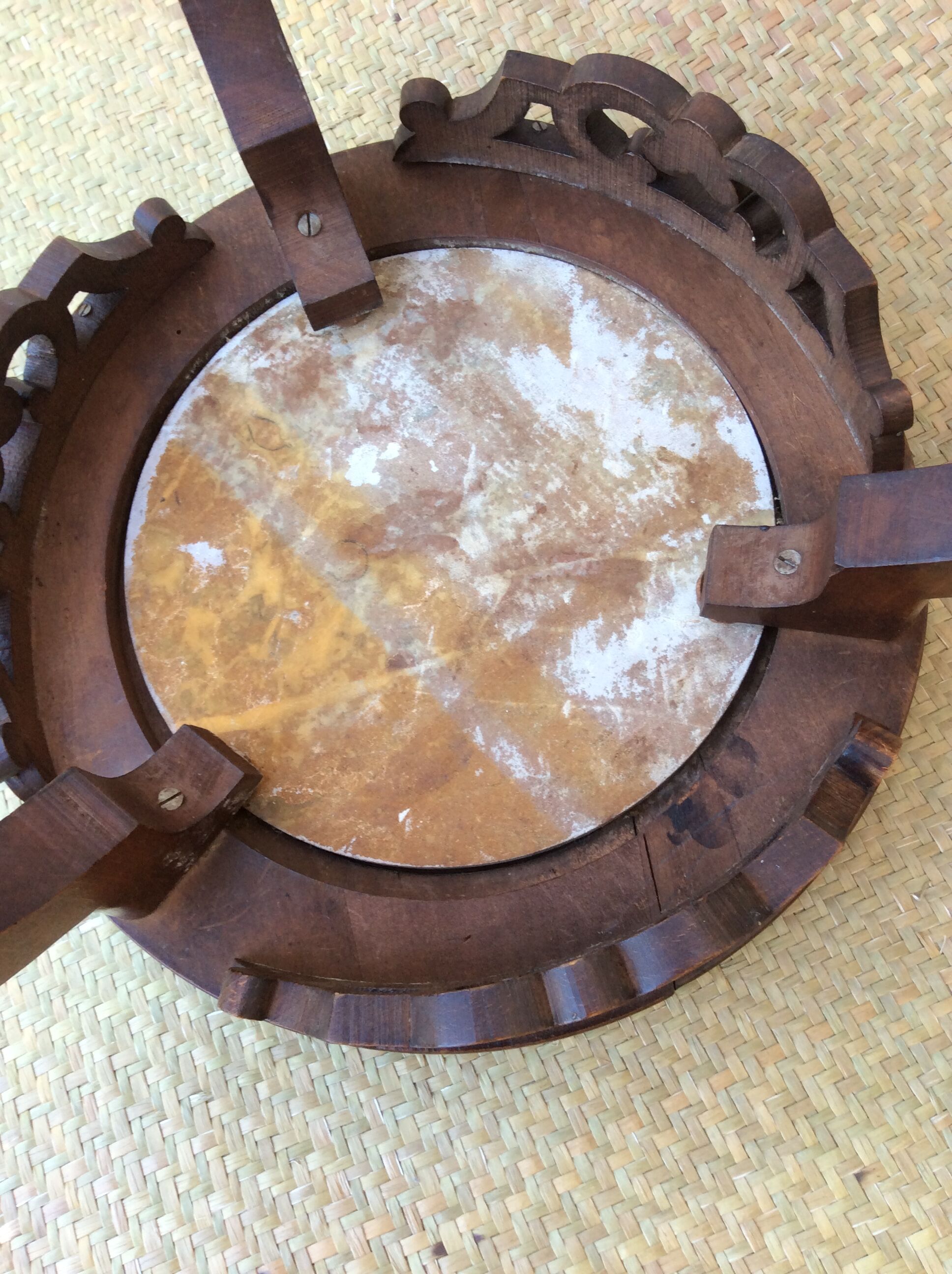 Tripod harness door plant 1900 art nouveau