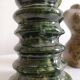 Enamelled ceramic candle holder, tamgroute