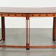 Luxurious curved writing desk/office desk in Art Deco design