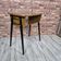 Restored Mid Century Modern Oak and Ash Radio Table Type 640-B 1970s