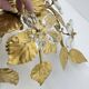 Mid-century design banci style ceiling lamp crystal flower , 1970sMid-centu