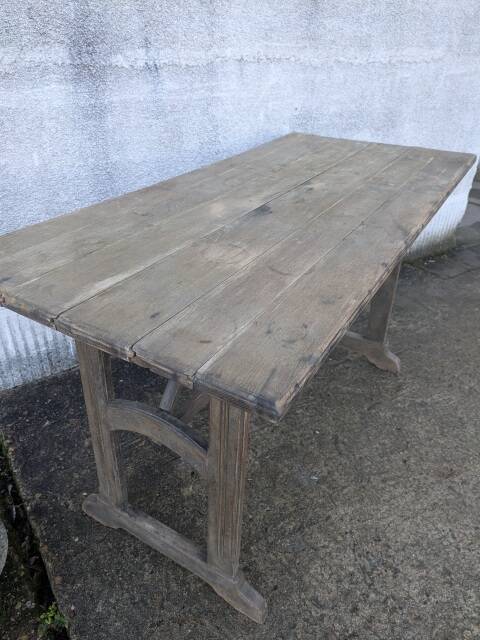Old bistro table