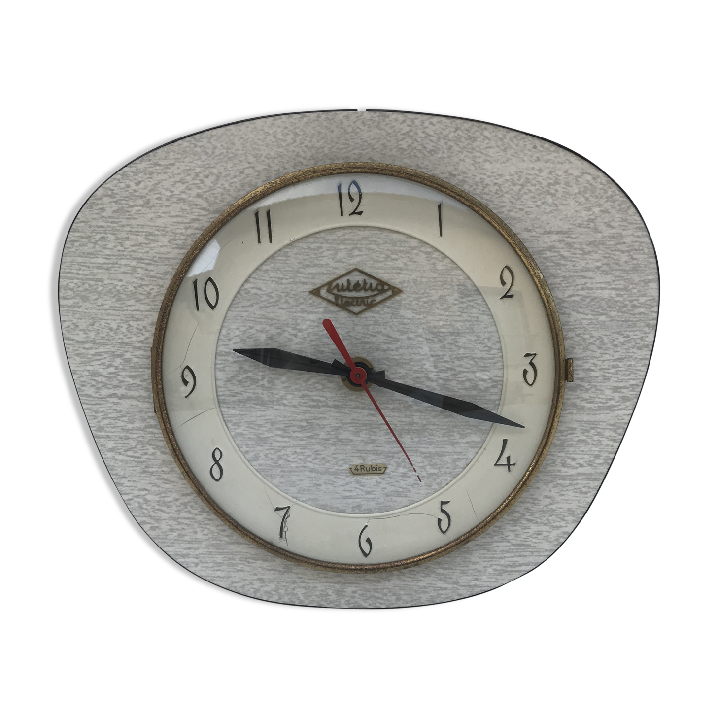 Pendulum former Lutetia electric in the 1950s formica vintage