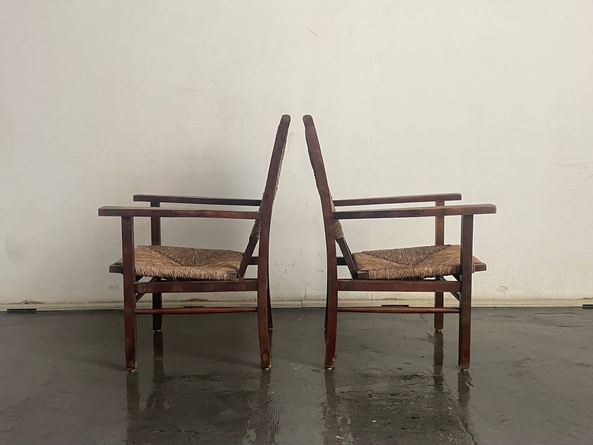 Pair of vintage armchairs