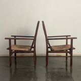 Pair of vintage armchairs