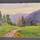 Georges Planes (1897-1977) Valley Landscape, Riverbank (double-sided)