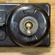 Bakelite switch, 50s, with fuse doors