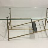 Modernist glass coffee table