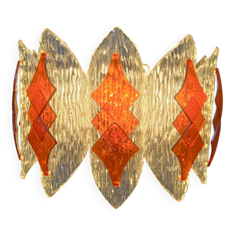 Acrylic space age chandelier by Marbach Leuchten, Germany, 1960s