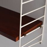 1960s Scandinavian Hylla wall shelf in mahogany