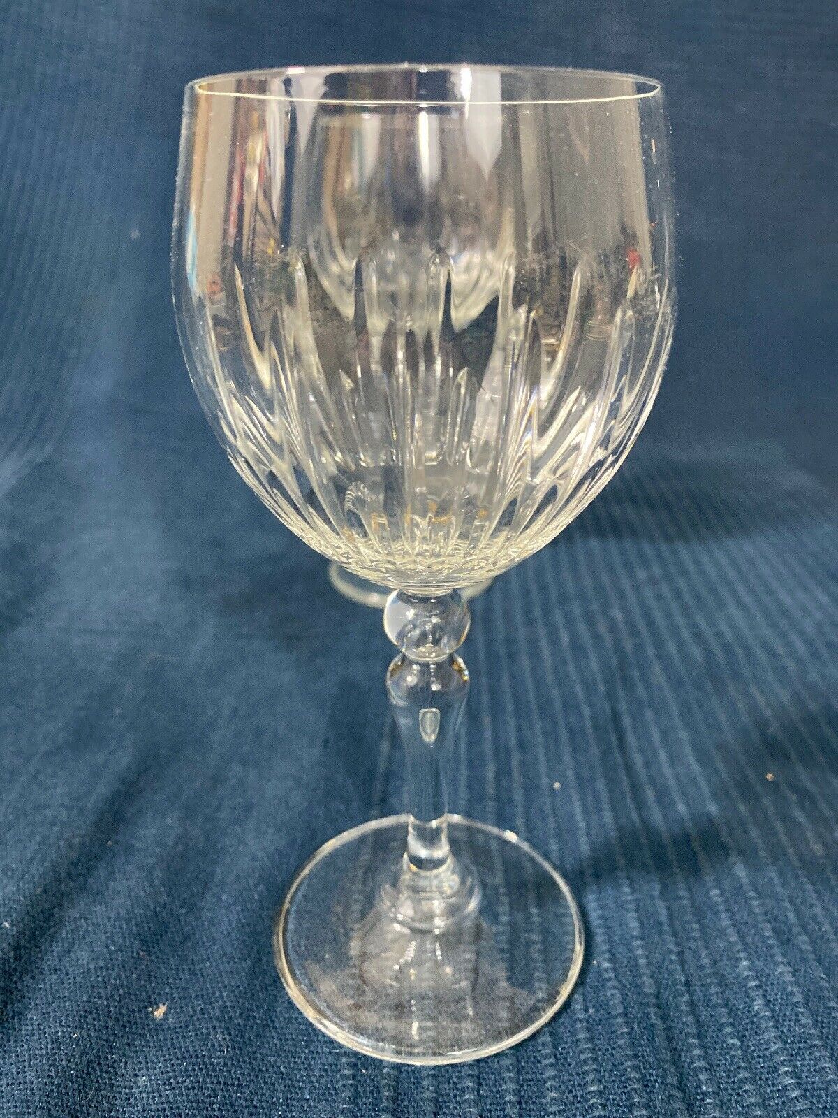 Lot of 2 crystal glass crystal glass crystal sized