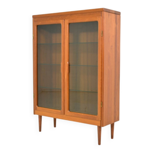 Vitrine en teck massif - scandinave danois