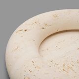 Bol Voltero in travertine by Pier Alessandro Giusti and Egidio Di Rosa for Up & Up, 1970s.