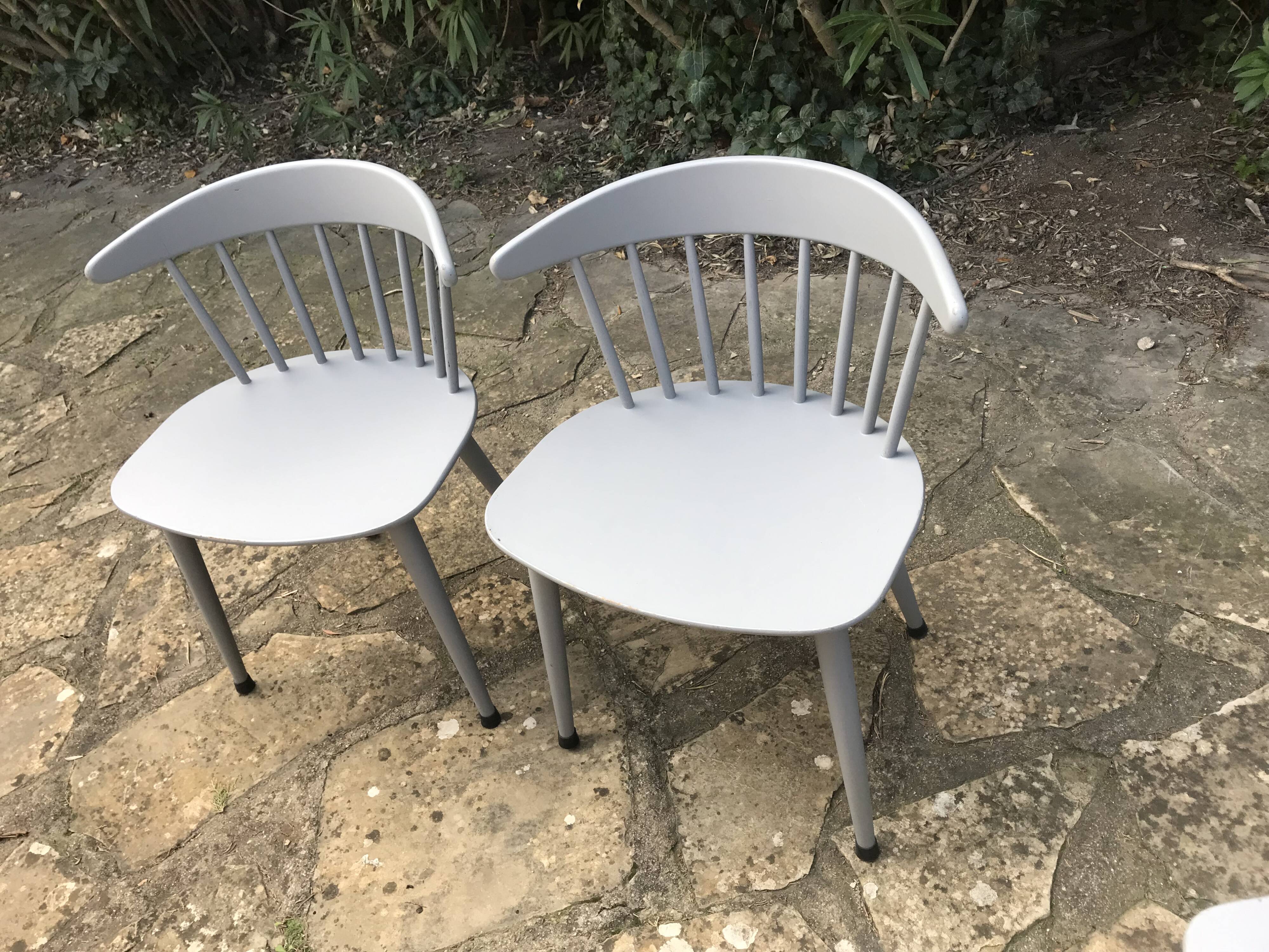 Paire de chaises scandinaves FDB Mobler 1971