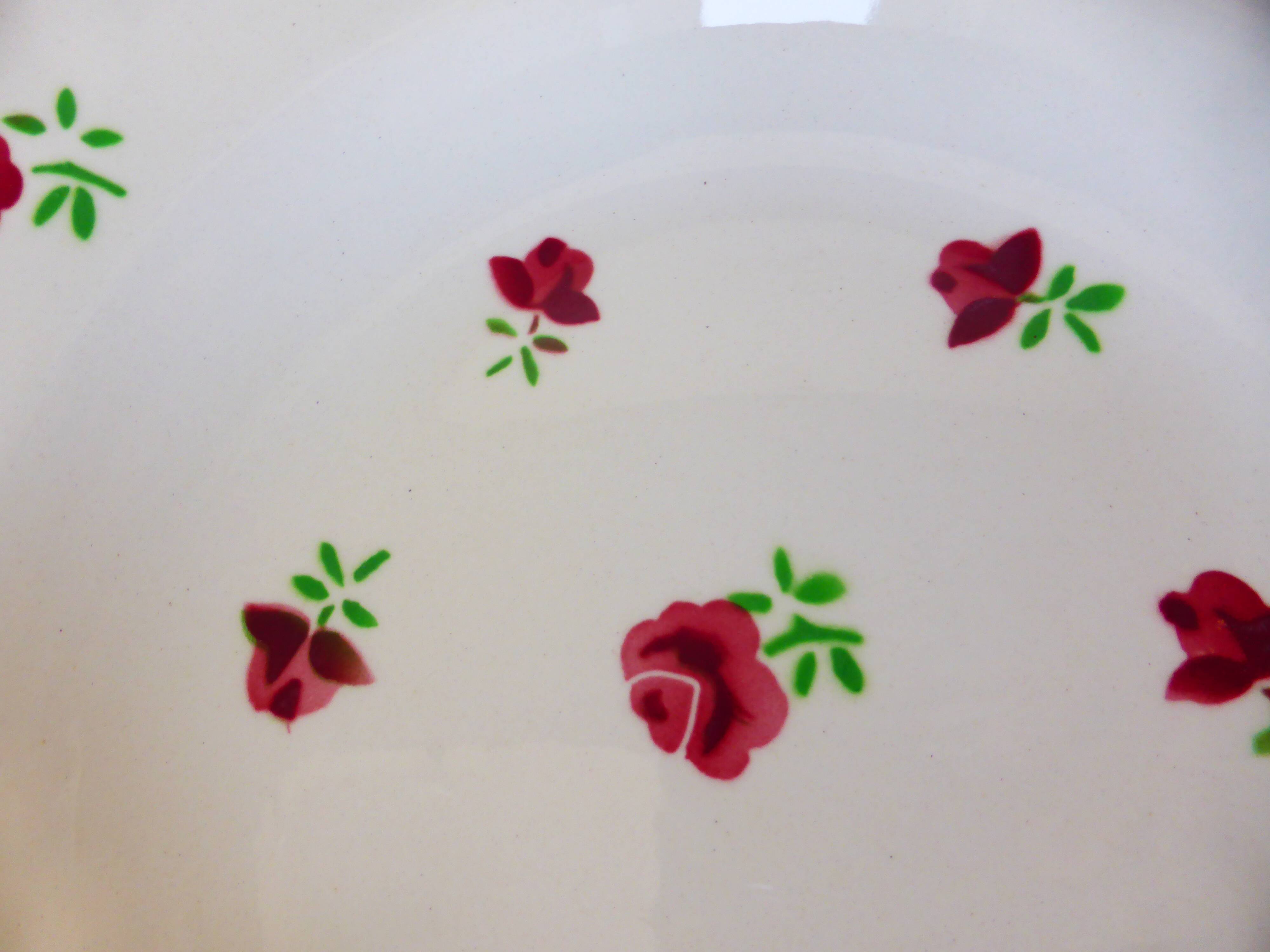 4 Badonviller soup plates 210748