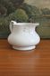 Antique 19th-century white porcelain pitcher