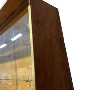 XL vintage wooden display cabinet / wall cabinet / furniture