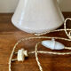 Pied de lampe en céramique