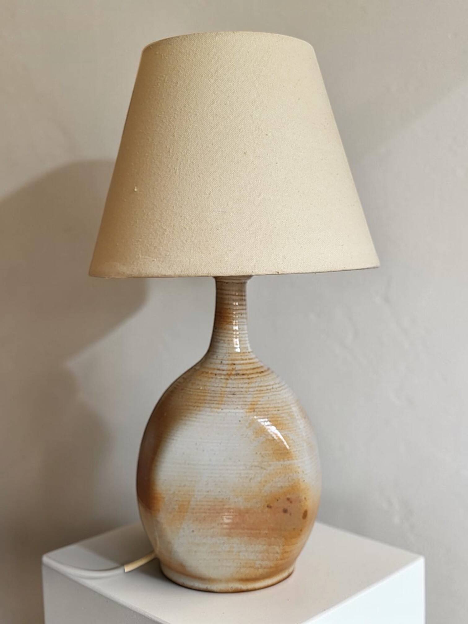 Lampe en grès du Marais 1960's