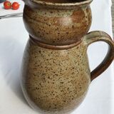 Artisanal handstone pitcher
