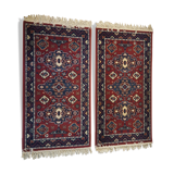 Pair of vintage Kaukas 113 x 60cm carpet