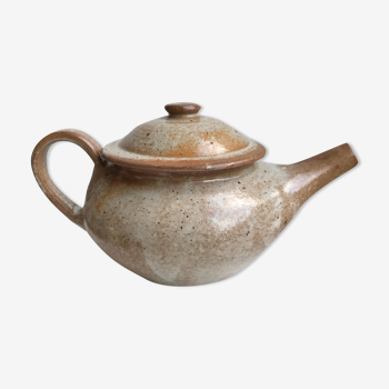 Artisanal sandstone teapot 70s