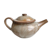 Théière en grès artisanal années 70